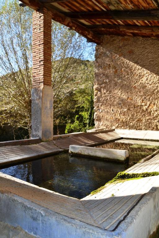 Ferienwohnung Casa Elpatiodelmaestrazgo Villarroya de los Pinares Exterior foto
